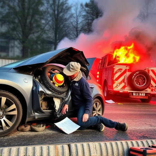 car crash damage
