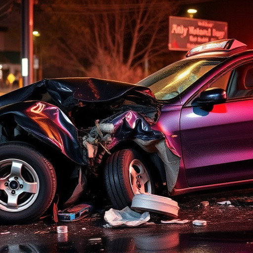 car crash damage