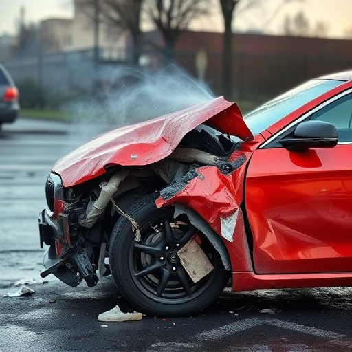 car crash damage