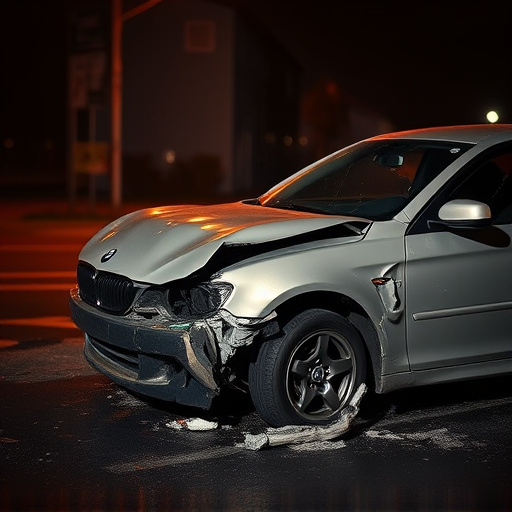 car crash damage