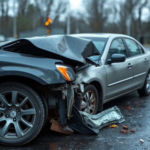 car crash damage