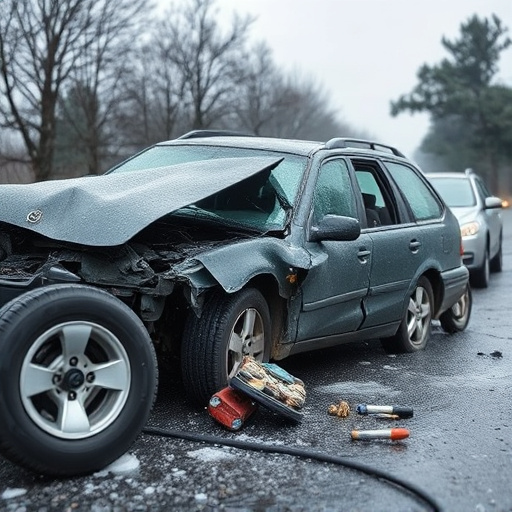 car crash damage