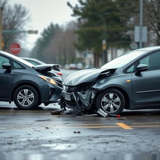 car crash damage