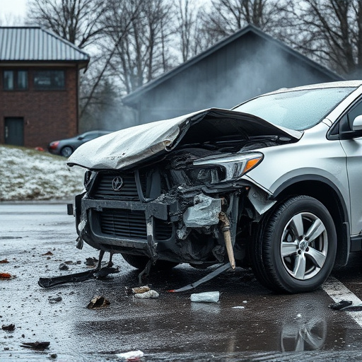 car crash damage