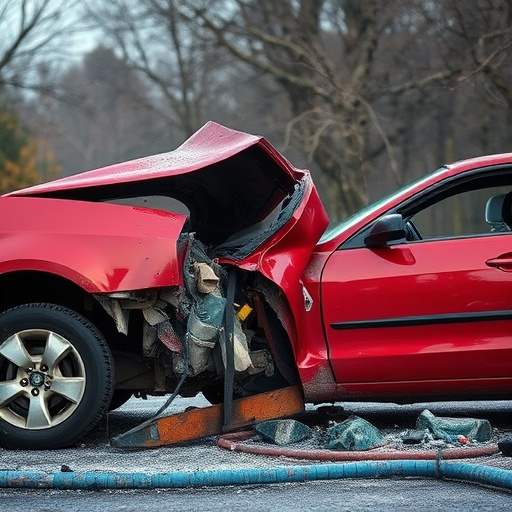 car crash damage