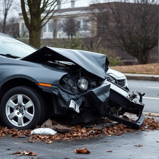 car crash damage