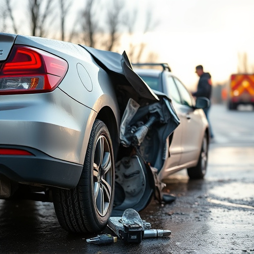 car crash damage