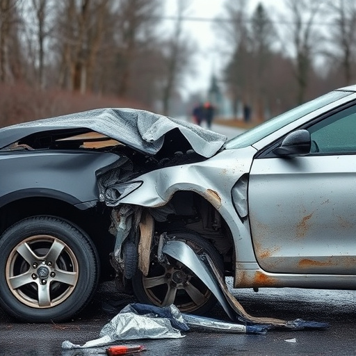 car crash damage