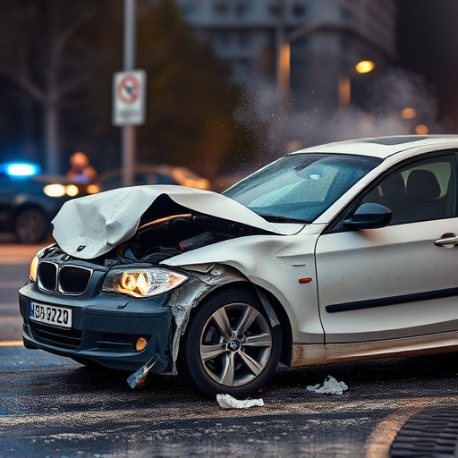 car crash damage