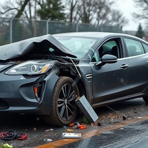 car crash damage