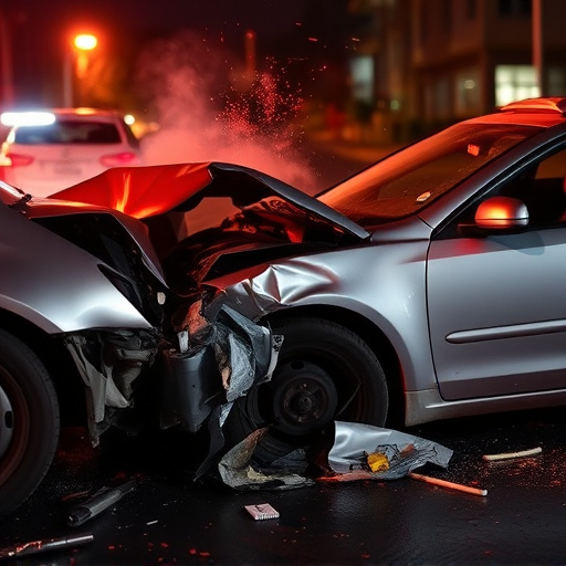 car crash damage