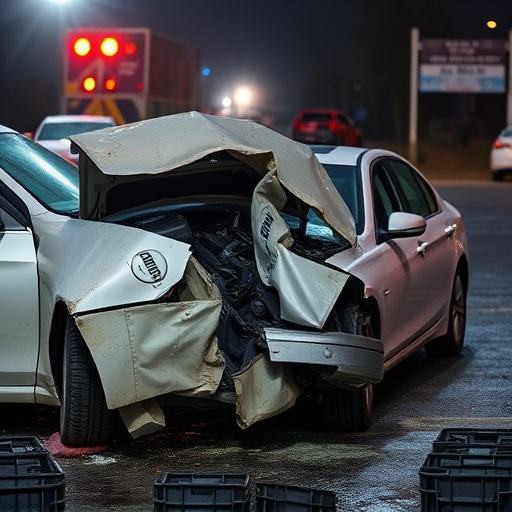 car crash damage