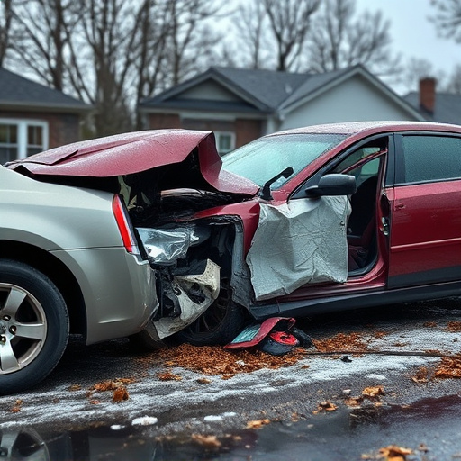 car crash damage