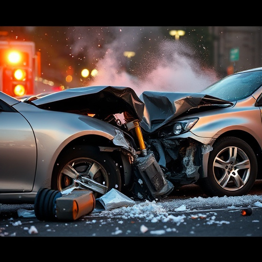 car crash damage