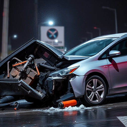 car crash damage