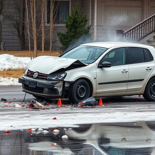 car crash damage