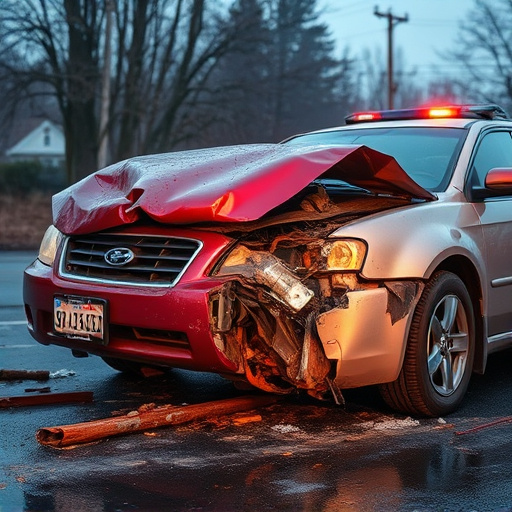 car crash damage