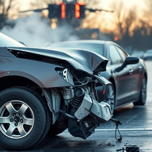 car crash damage