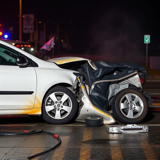 car crash damage