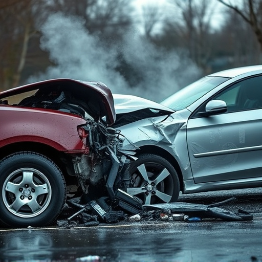 car crash damage