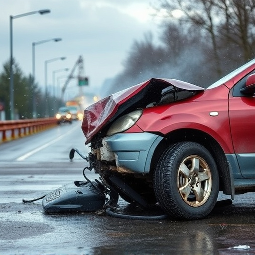car crash damage
