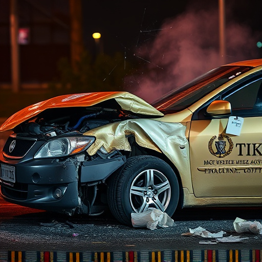 car crash damage