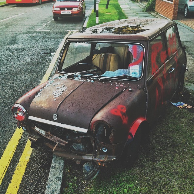 car crash damage