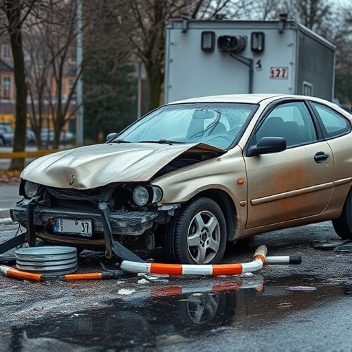 car crash damage