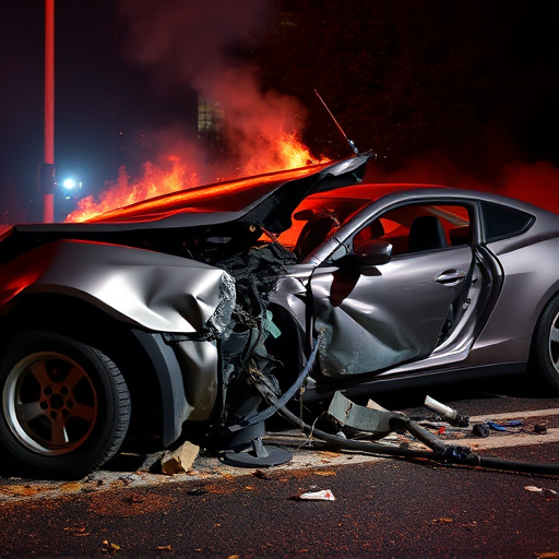 car crash damage