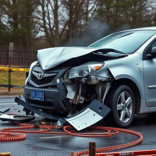 car crash damage