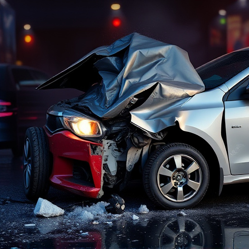 car crash damage