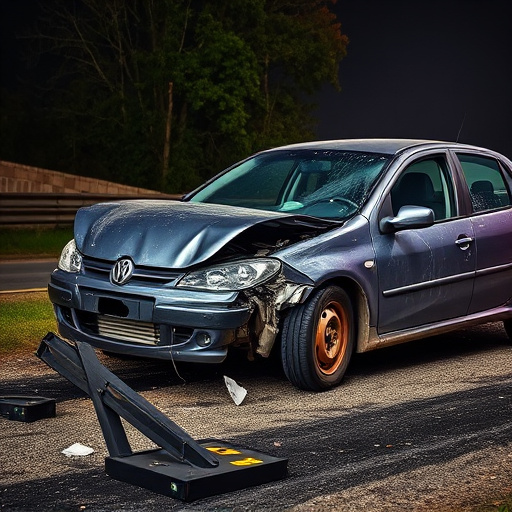 car crash damage