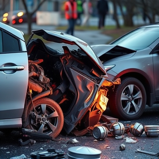 car crash damage
