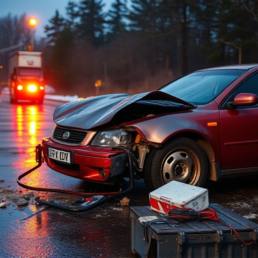 car crash damage
