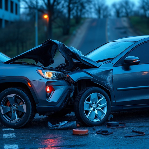 car crash damage