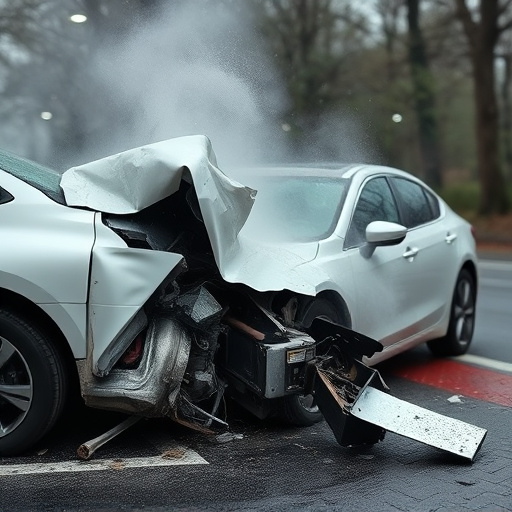 car crash damage