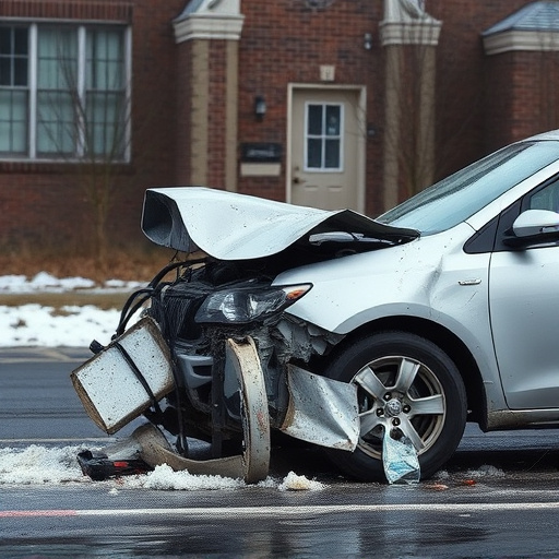 car crash damage