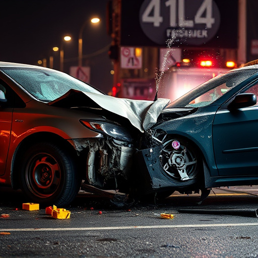 car crash damage