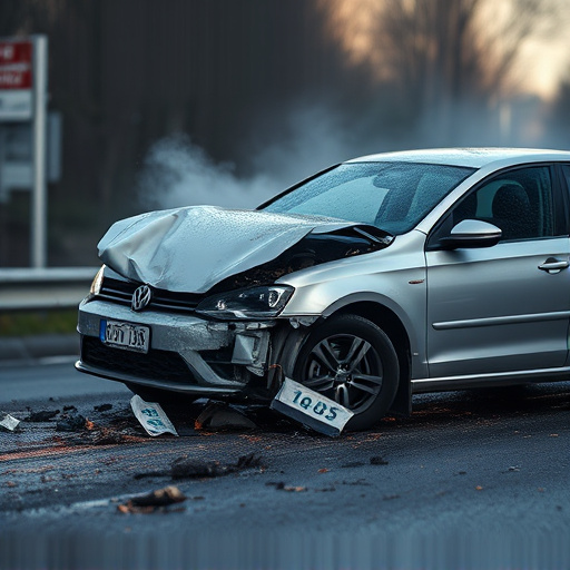 car crash damage