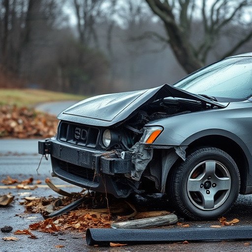 car crash damage