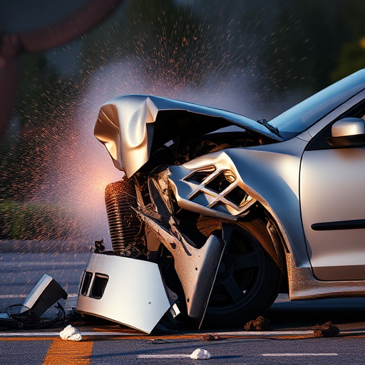 car crash damage
