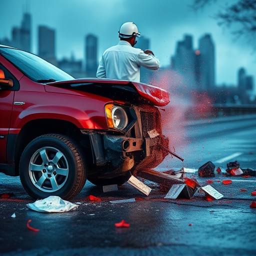 car crash damage