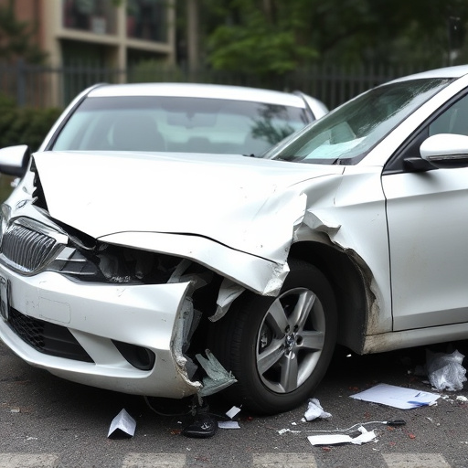car crash damage