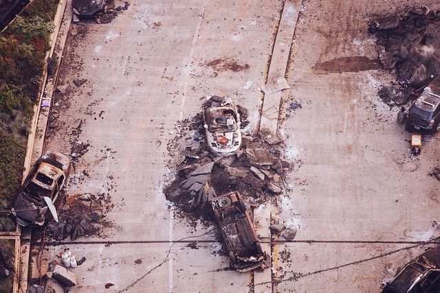 car crash damage