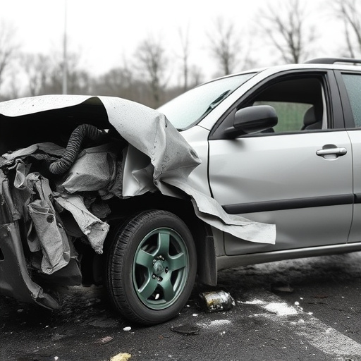 car crash damage