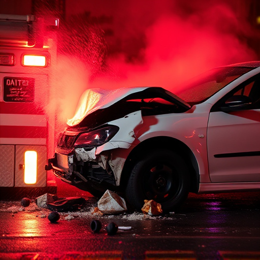 car crash damage