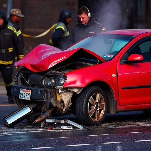 car crash damage