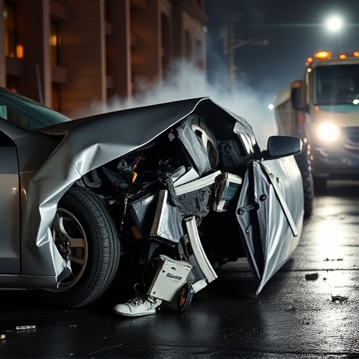car crash damage