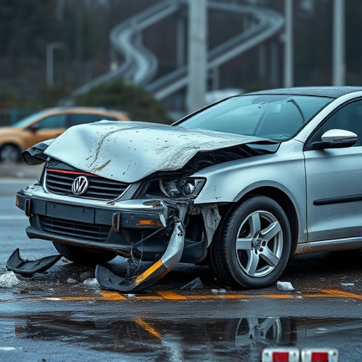 car crash damage