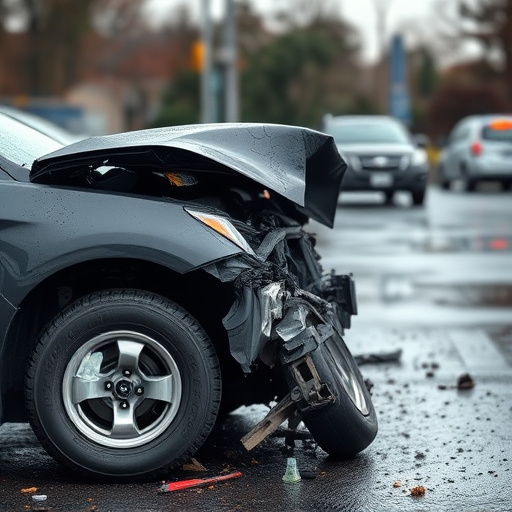 car crash damage